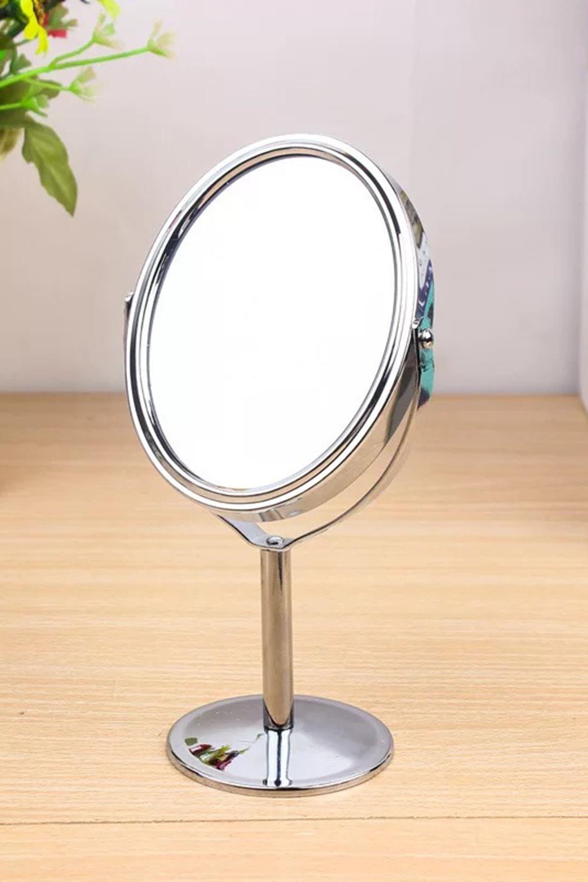Gümüş Renk Dönebilen Masa Aynası