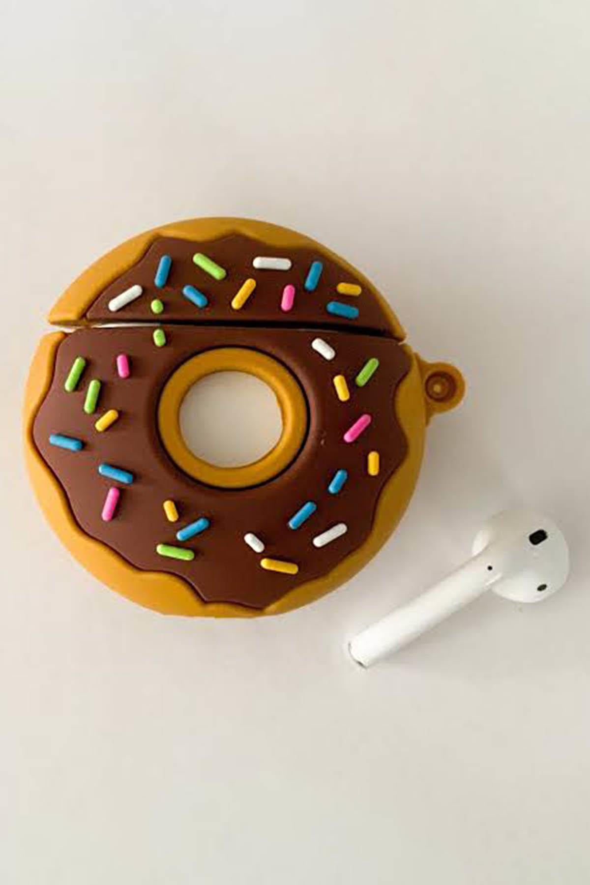 Karışık Renk Donat Figürlü Airpods Pro Kılıfı