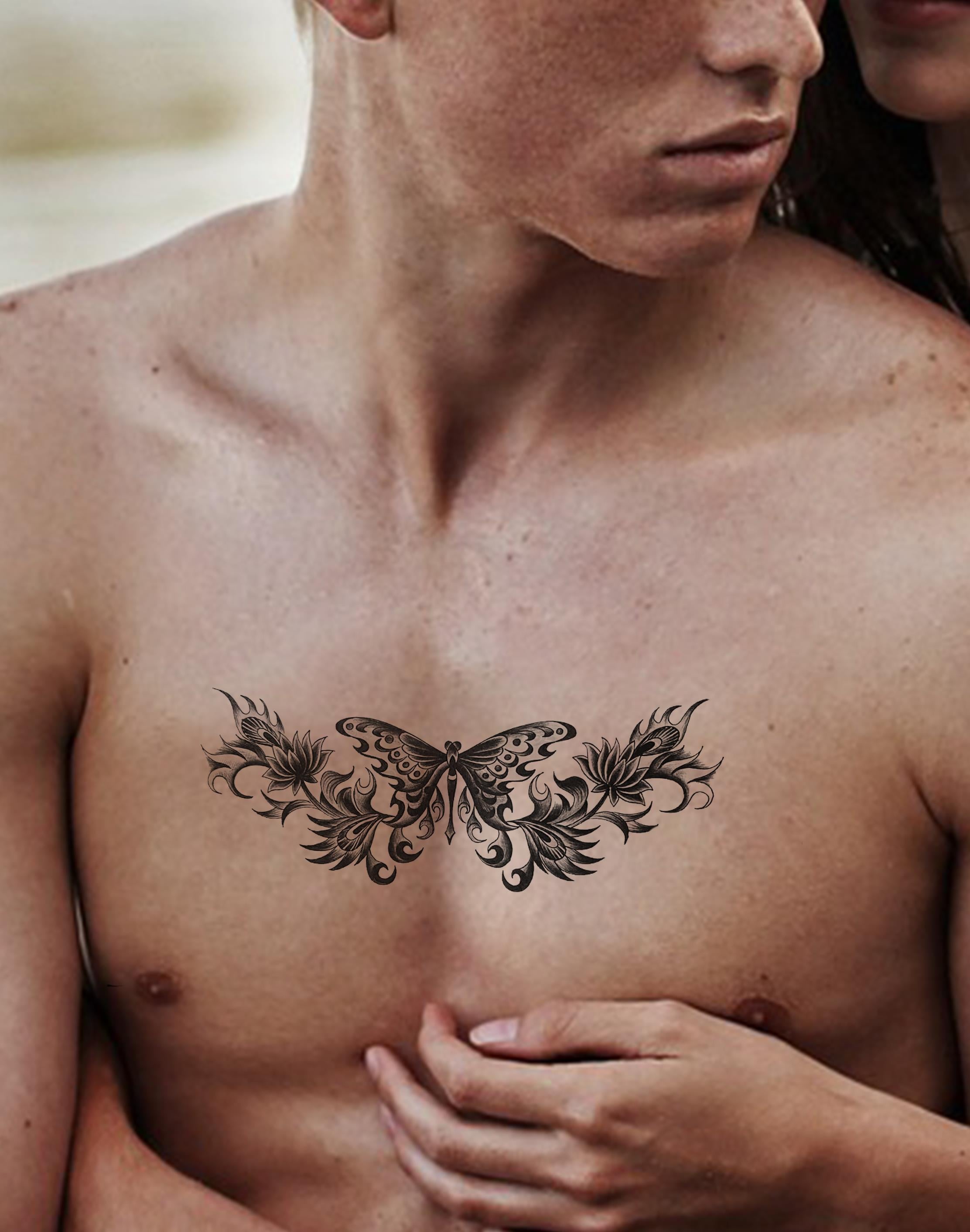 Kelebek Figürlü Geçici Dövme Tattoo