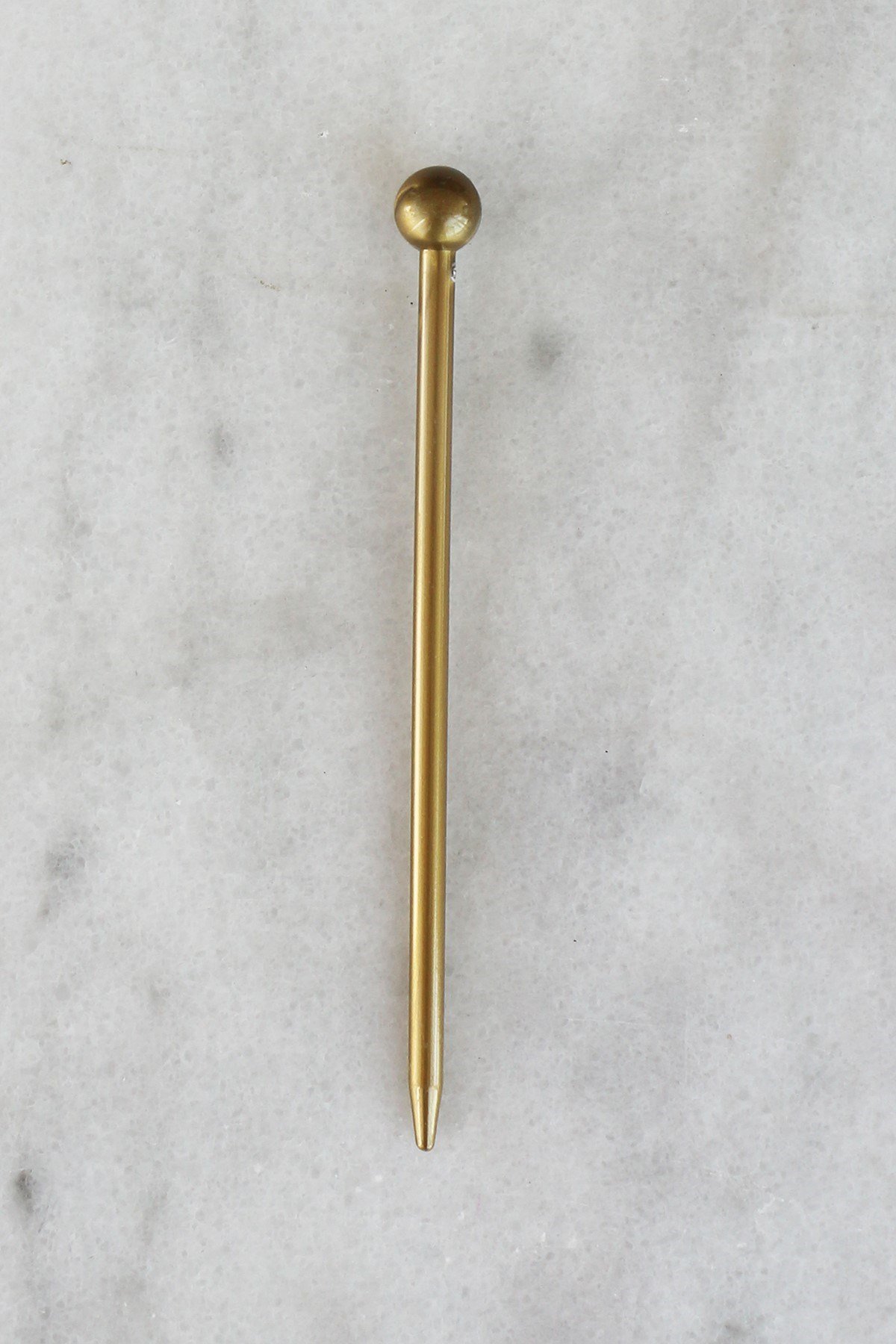 Koyu Altın Renk Topuz toka 