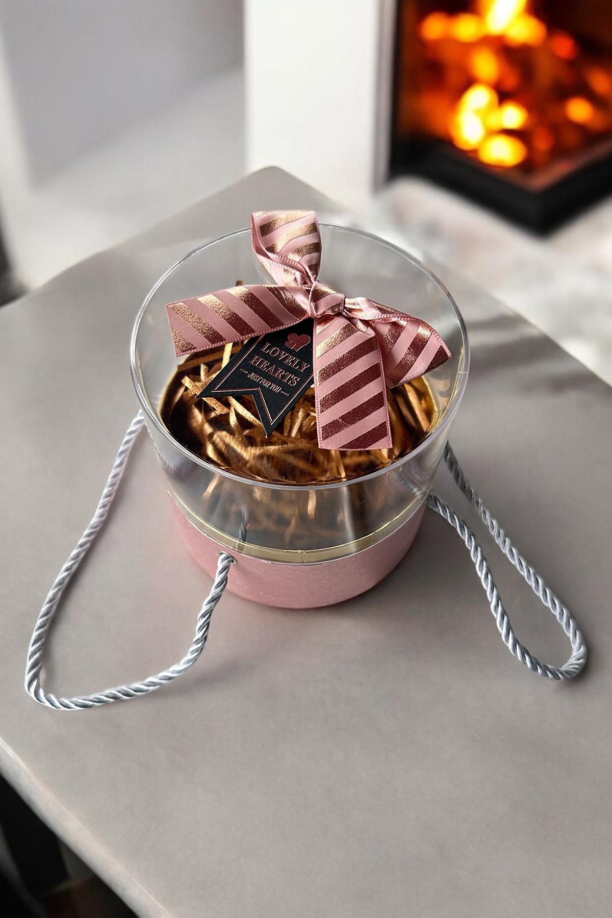 Pembe Renk Hediye Kutusu