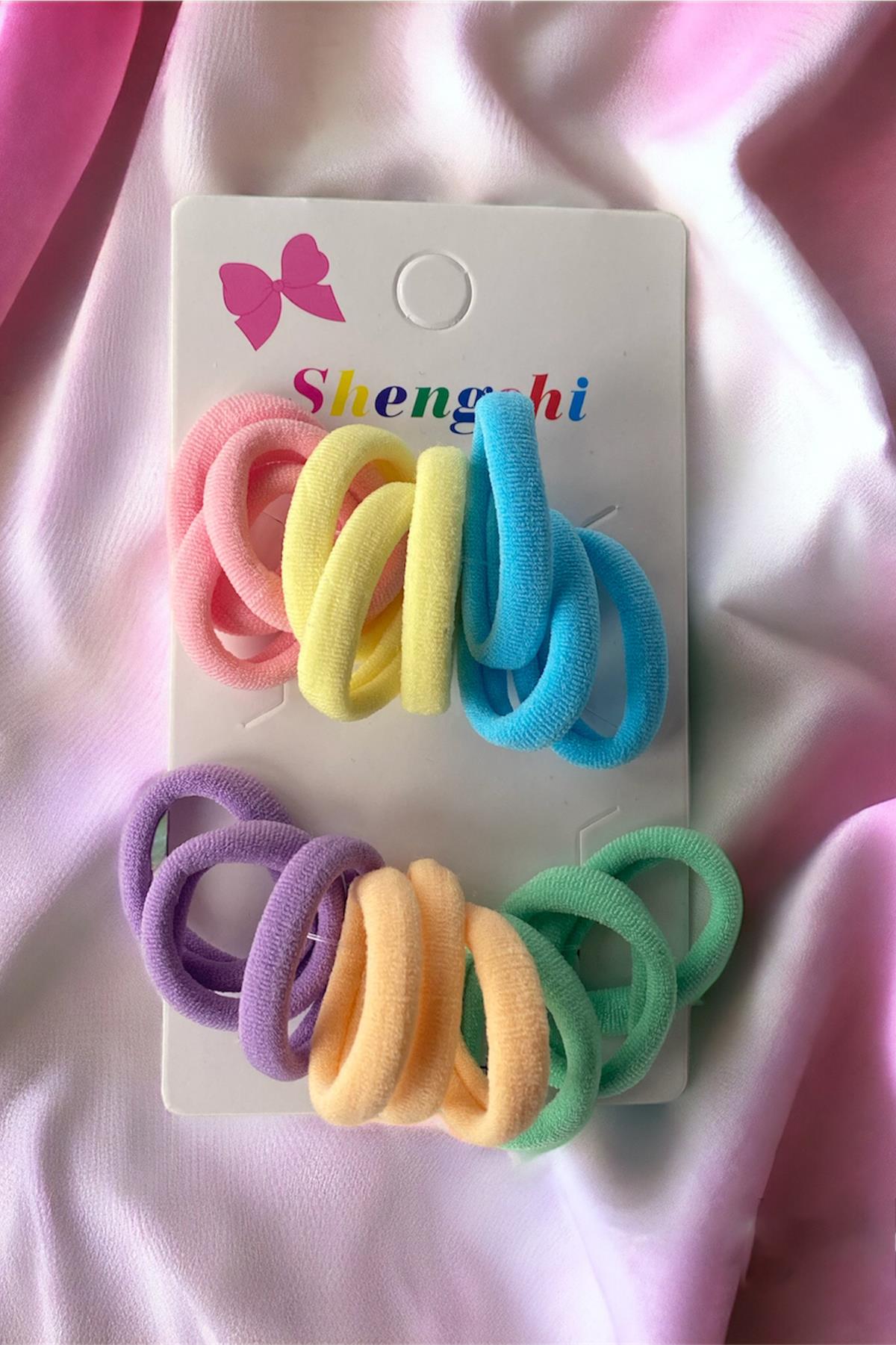 Renkli Havlu Toka Set