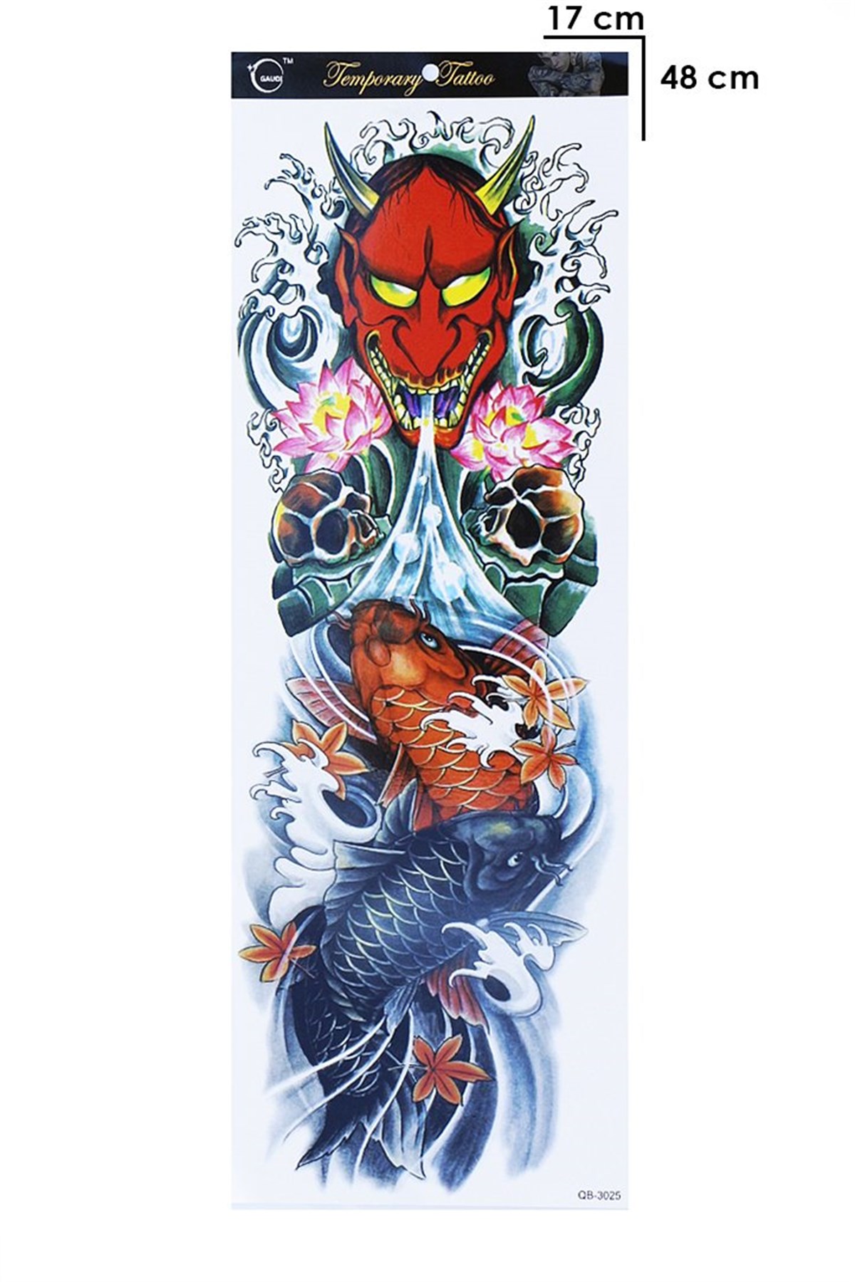 Takistir Bijouterie Online | Temporary Fish and Devil Arm Tattoo Tattoo