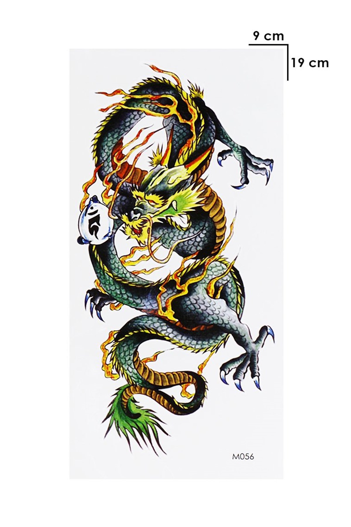 voorkoms Dragon Tattoo Temporary Stickers For Male And Female Fake Tattoo  Waterproof - Price in India, Buy voorkoms Dragon Tattoo Temporary Stickers  For Male And Female Fake Tattoo Waterproof Online In India,