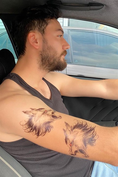 Takistir Bijouterie Online | Temporary Wolf Tattoo Tattoo