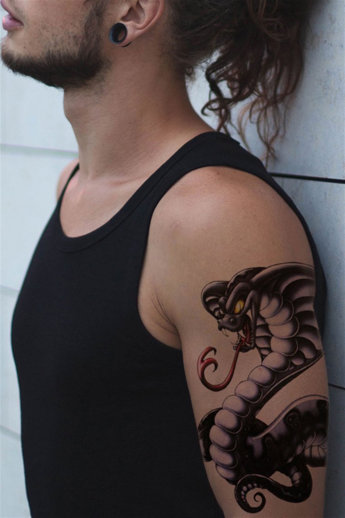 Geçici Yılan Dövme Tattoo