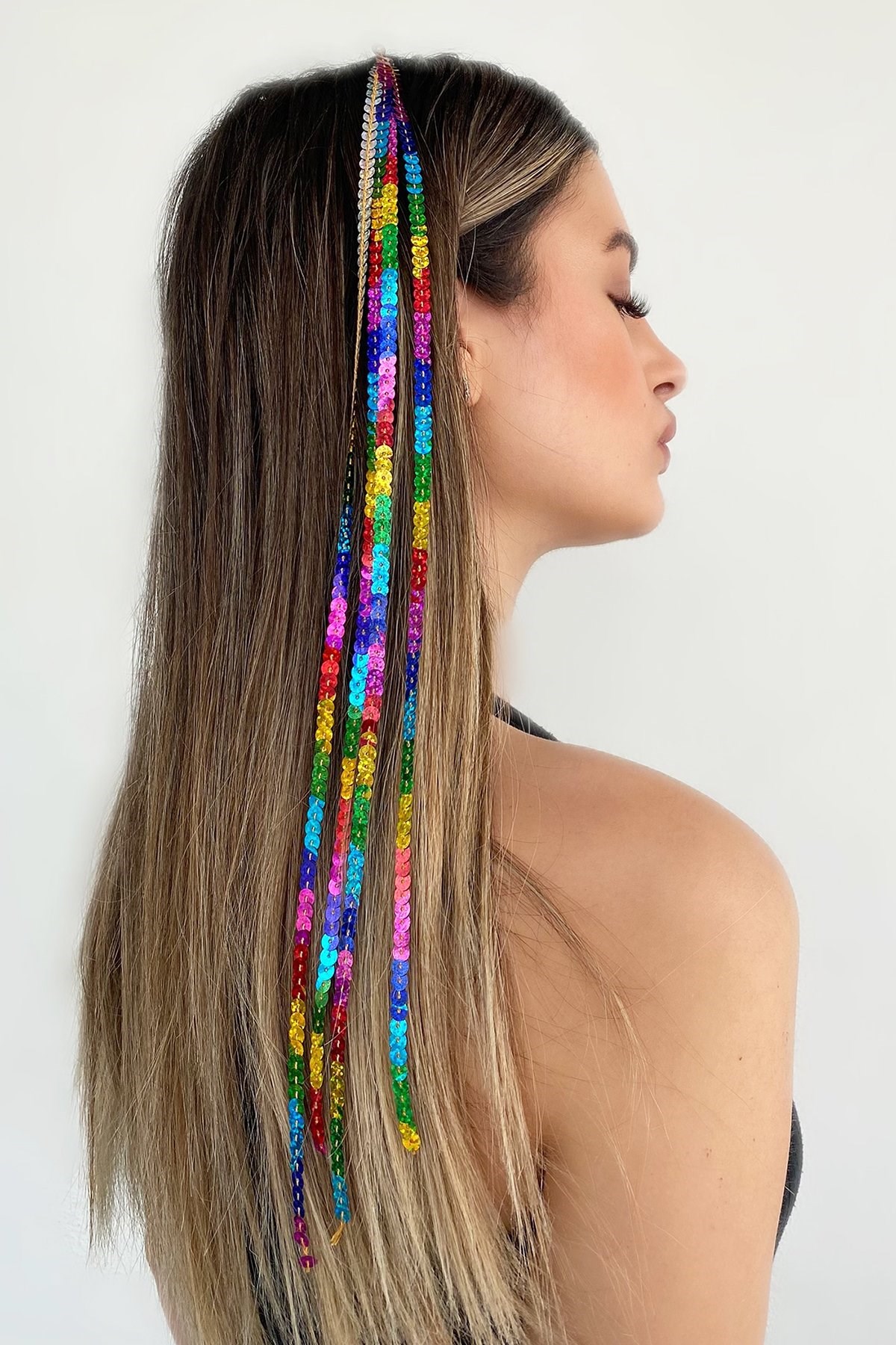 Takistir Bijouterie Online | Colorful Sequin Hair Accessory