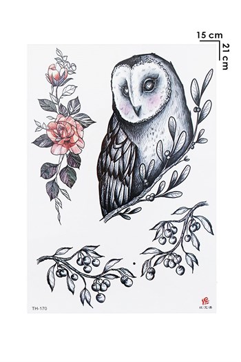 Buy Owl Tattoo Online In India  Etsy India