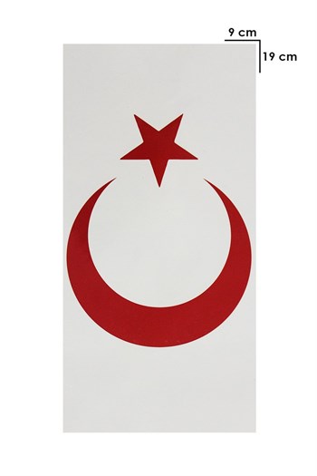 Takistir Bijouterie Online | Temporary Red Turkish Flag - Ayyıldız Tattoo  Tattoo