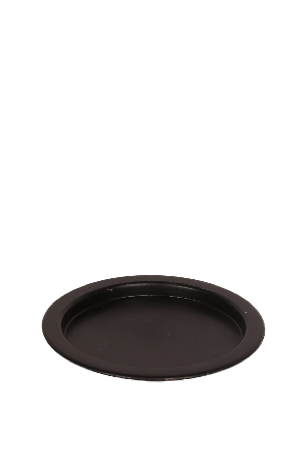 12 CM SİLİNDİR - BAKIR TABAK SİYAH RENK
