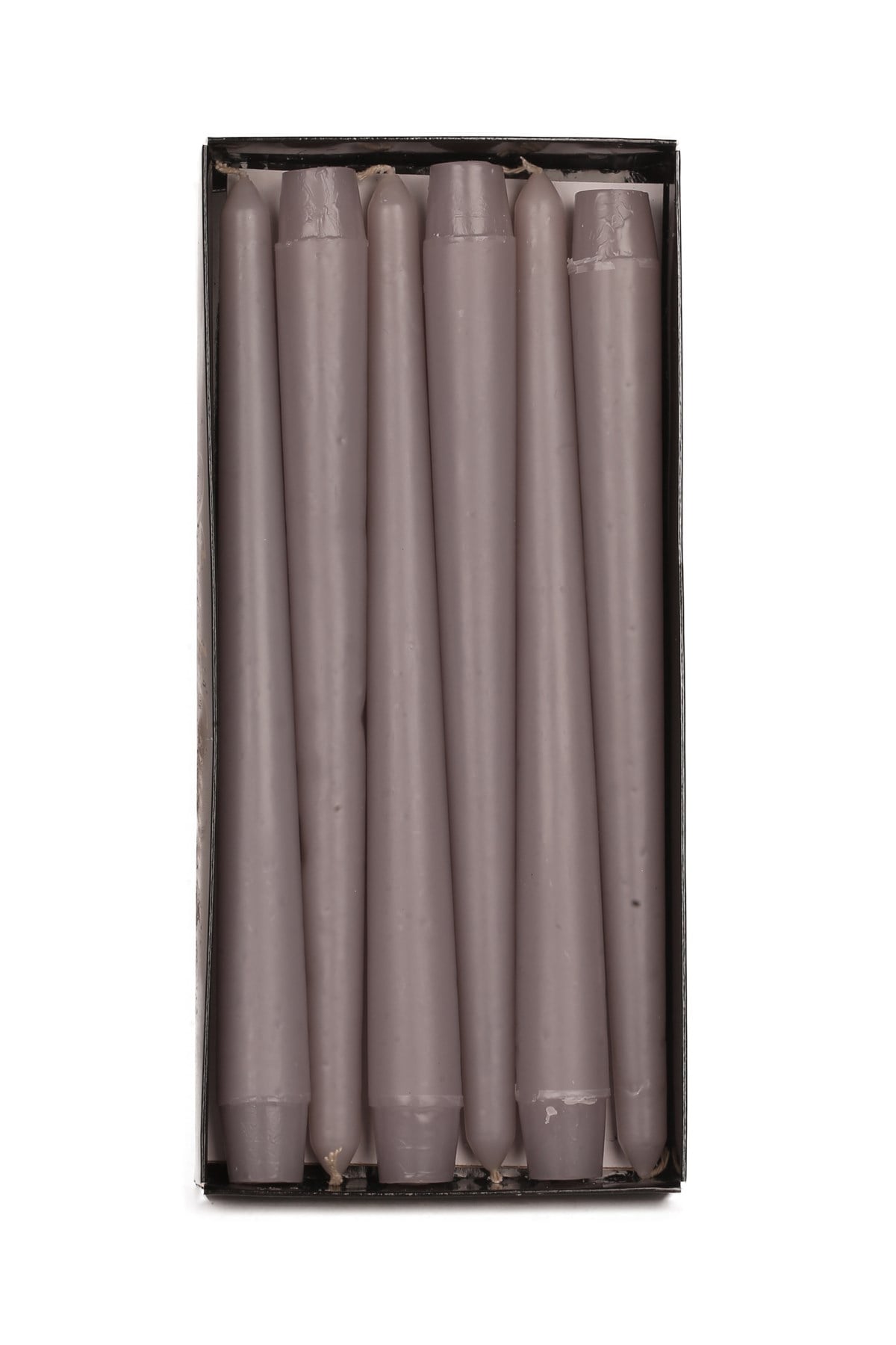 25 CM ŞAMDAN MUMU- GRİ RENK- PAKET