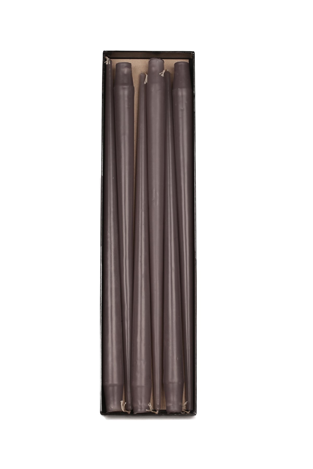 43 CM ŞAMDAN MUMU - GRİ RENK- PAKET