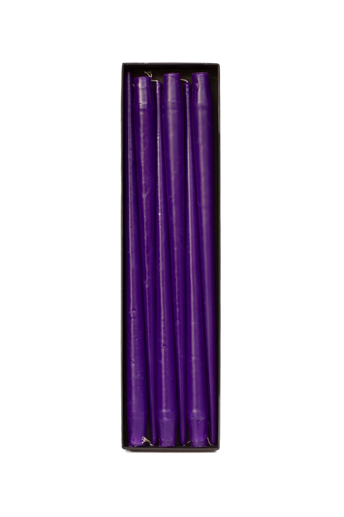43 CM ŞAMDAN MUMU- MOR RENK - 6'LI PAKET