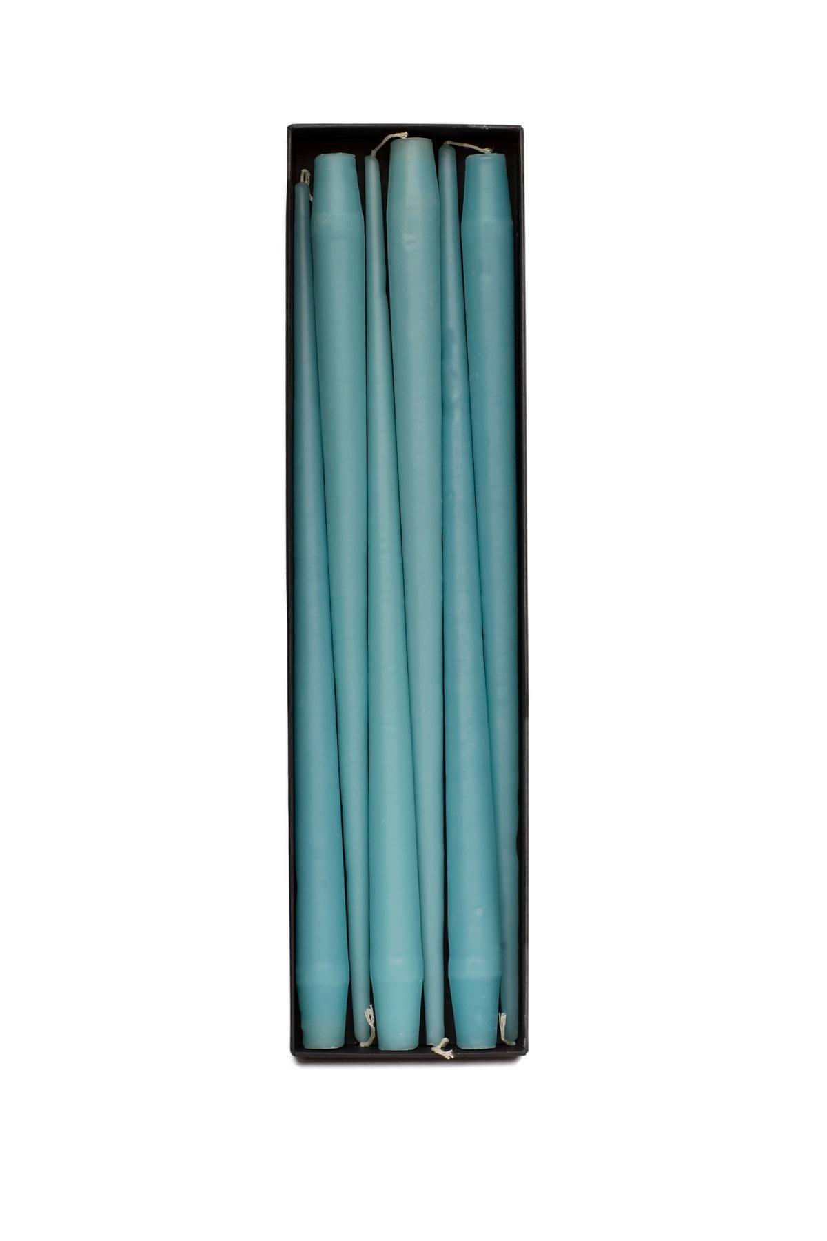 43 CM ŞAMDAN MUMU- TURKUAZ RENGİ - 6'LI PAKET