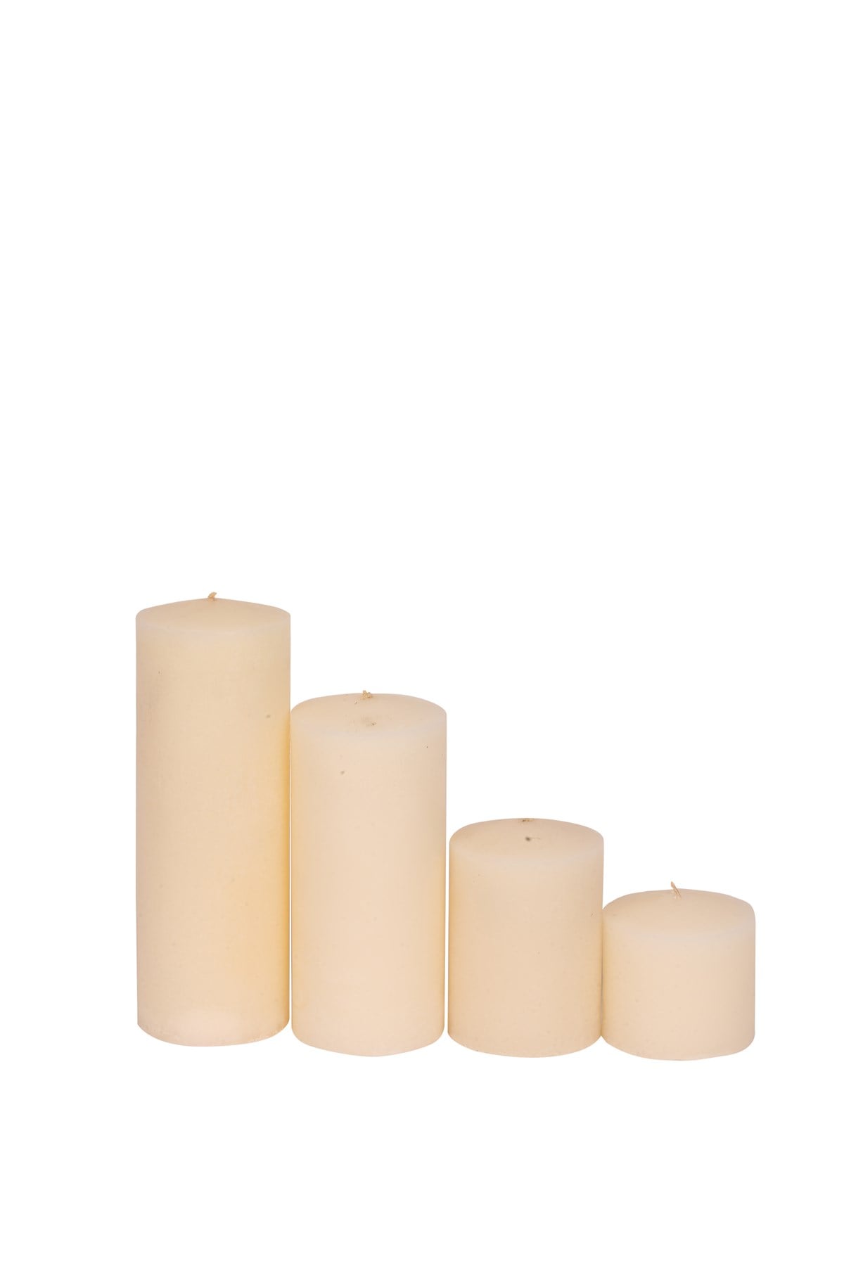 7 CM KEMİK RENGİ MUMLAR