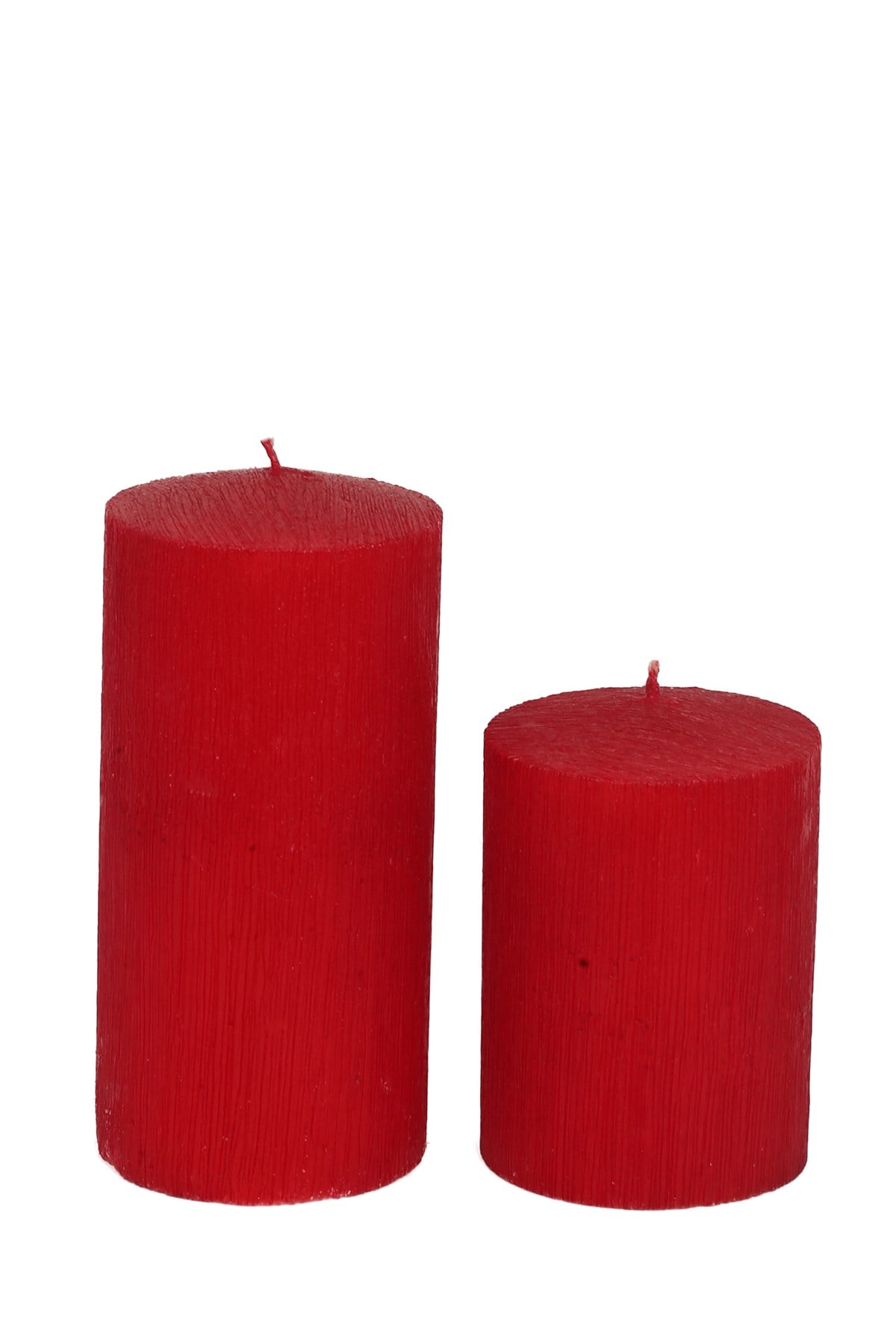 7 CM SEDEFLİ KIRMIZI MUMLAR