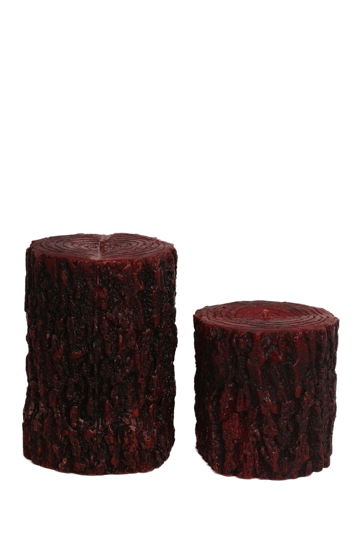 AĞAÇ MUM- ESKİTME BORDO RENK