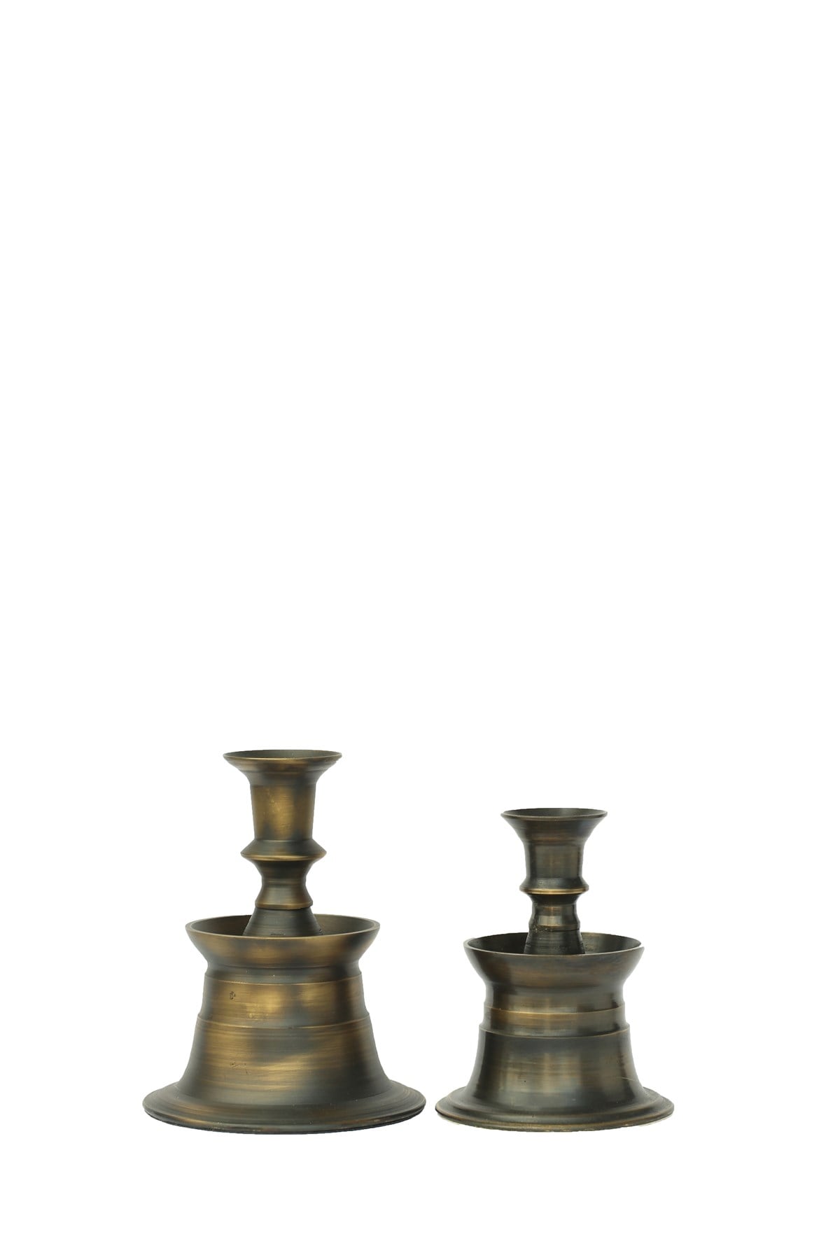 PİRİNÇ HAVAN ŞAMDAN - 2 BOY ESKİTME RENGİ