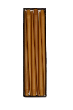 43 CM ŞAMDAN MUMU- HARDAL RENGİ- PAKET