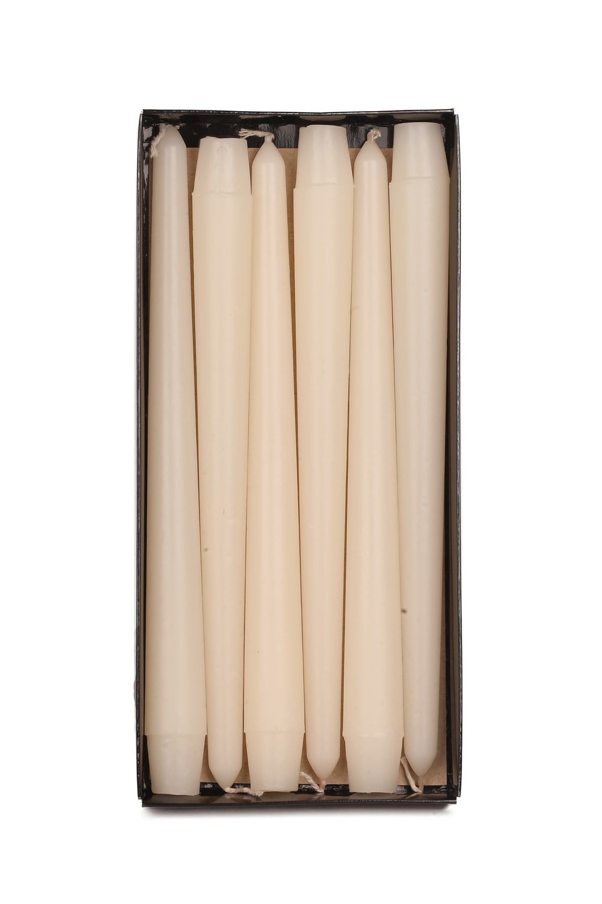 25 CM ŞAMDAN MUMU- KEMİK RENGİ- PAKET