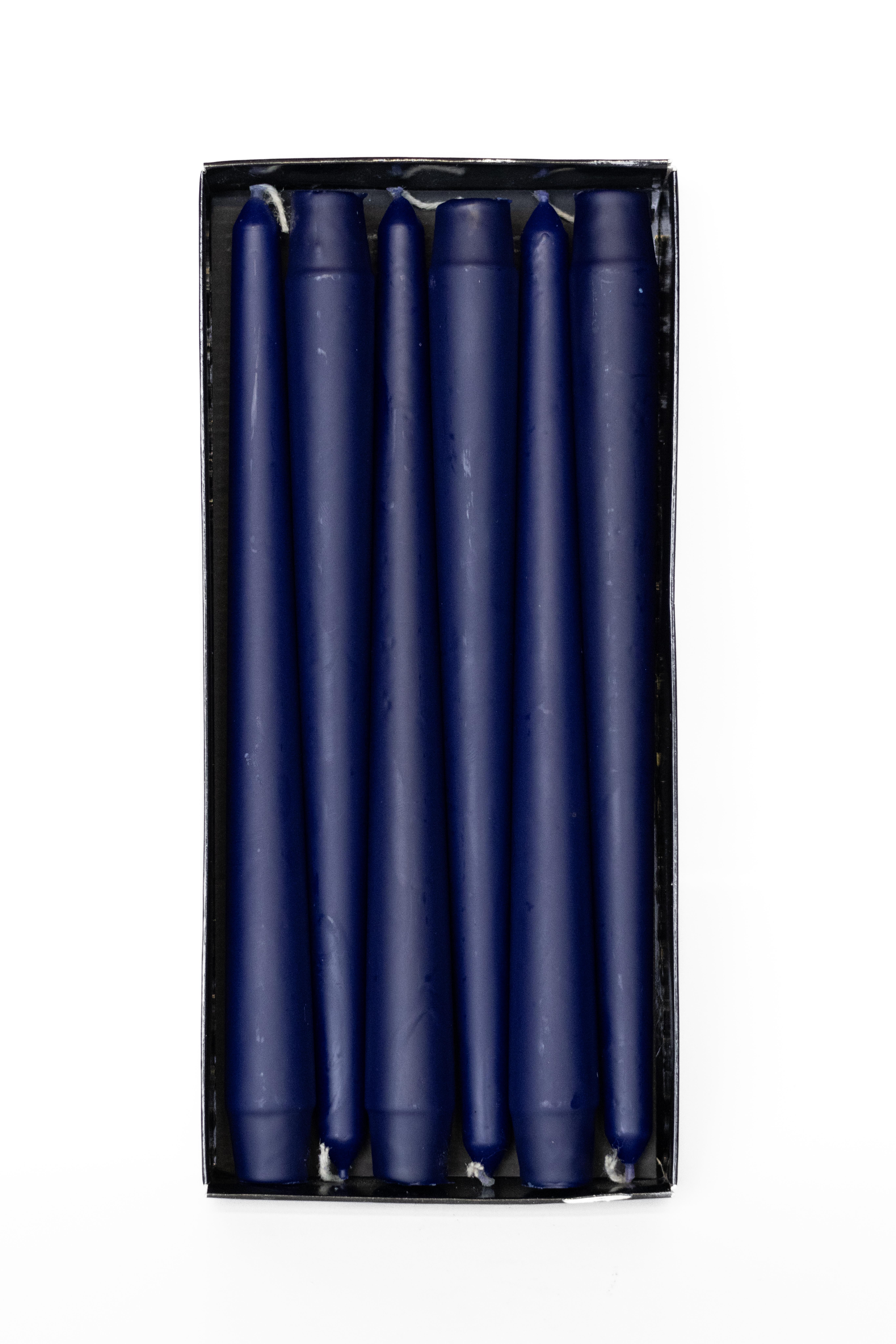 25 CM ŞAMDAN MUMU - LACİVERT RENK - PAKET