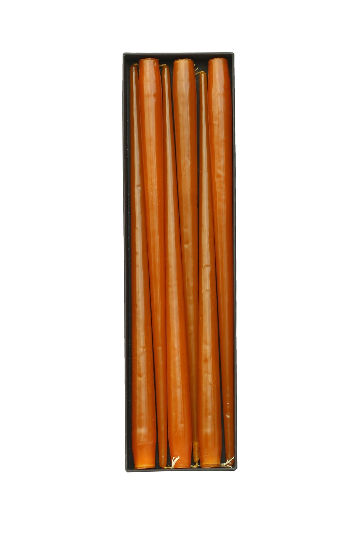43 CM ŞAMDAN MUMU - PORTAKAL RENGİ - 6'LI PAKET