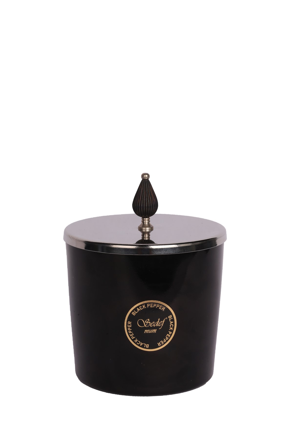 BLACK PEPPER KOKUSU - SİYAH PARLAK CAM- BÜYÜK BOY