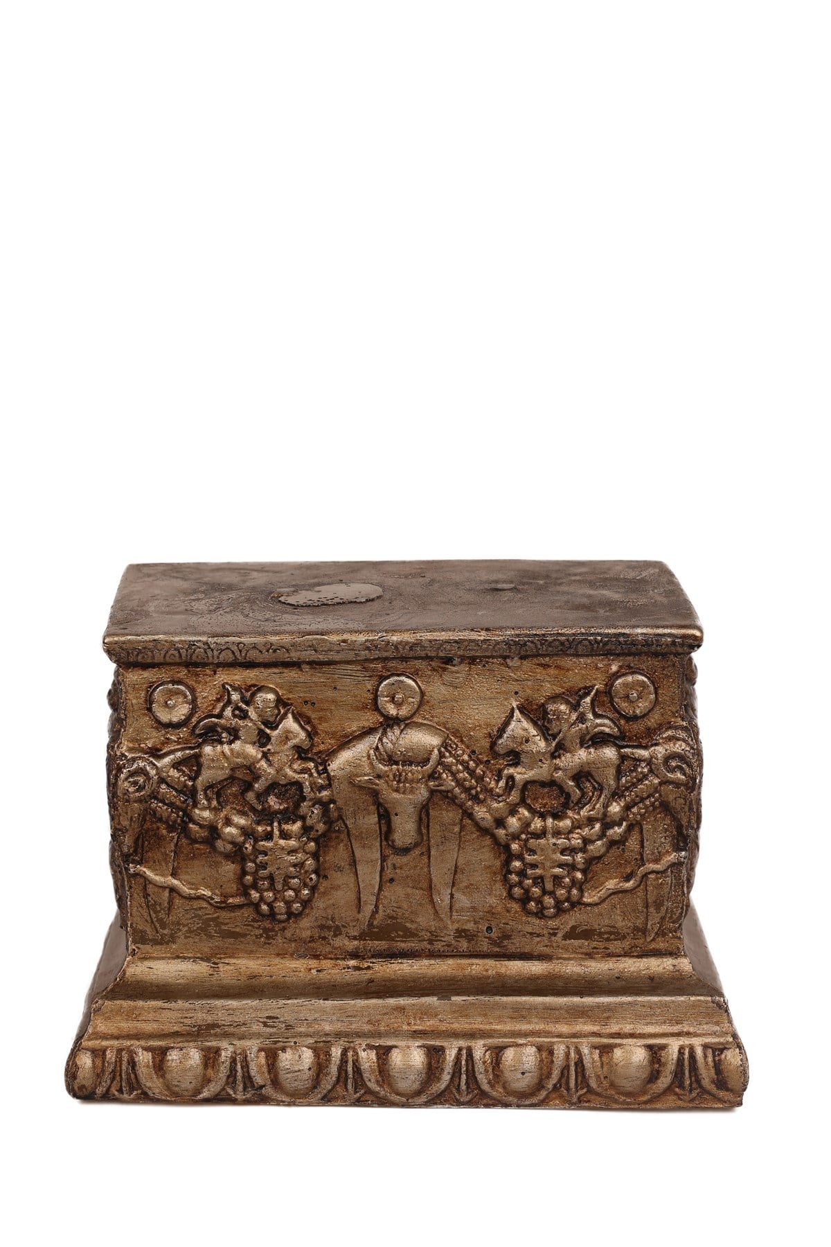 LAHİT MUM- GÜMÜŞ ESKİTME RENK