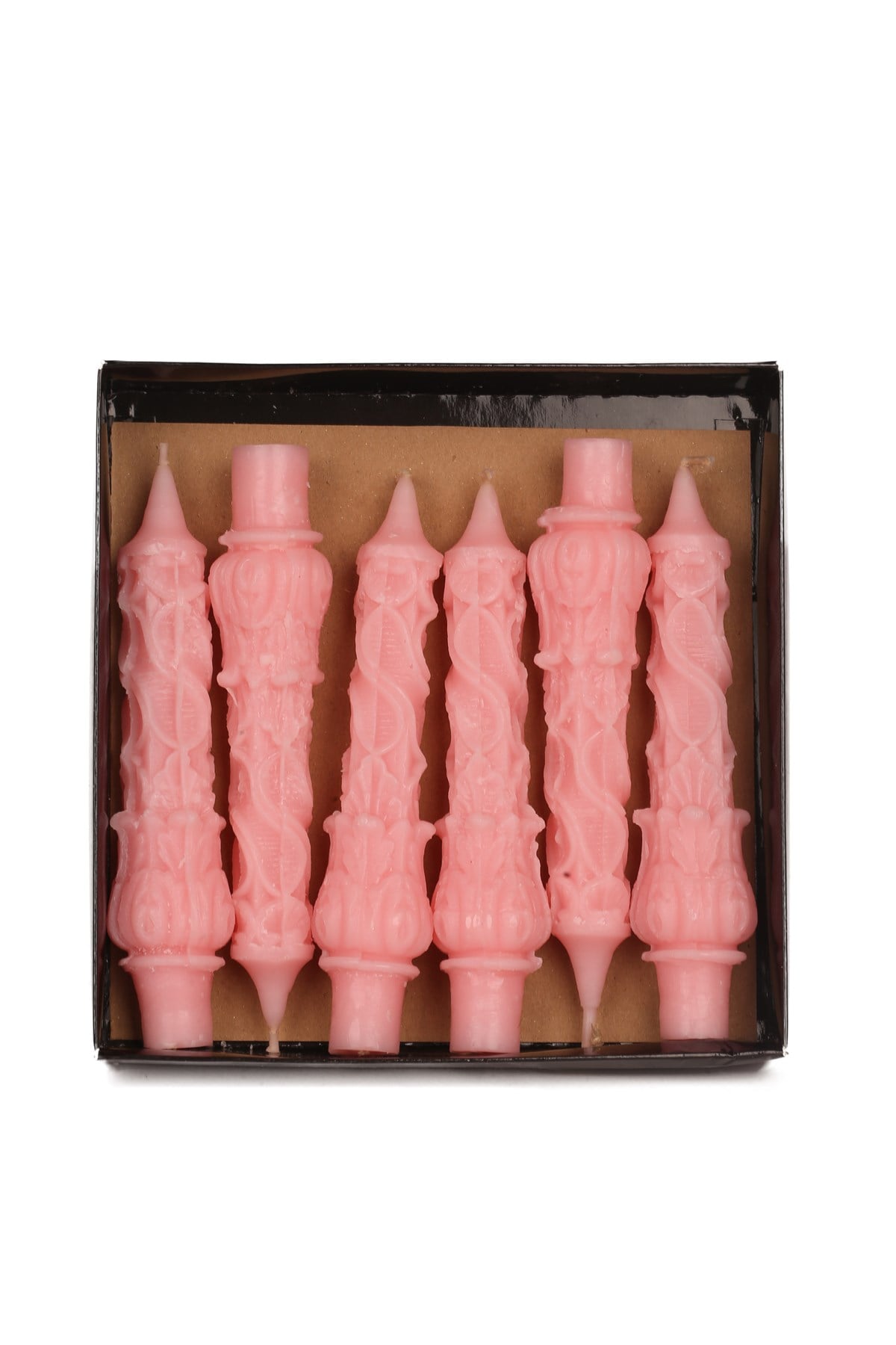 OSMANLI ŞAMDAN MUMU- PEMBE RENK- PAKET