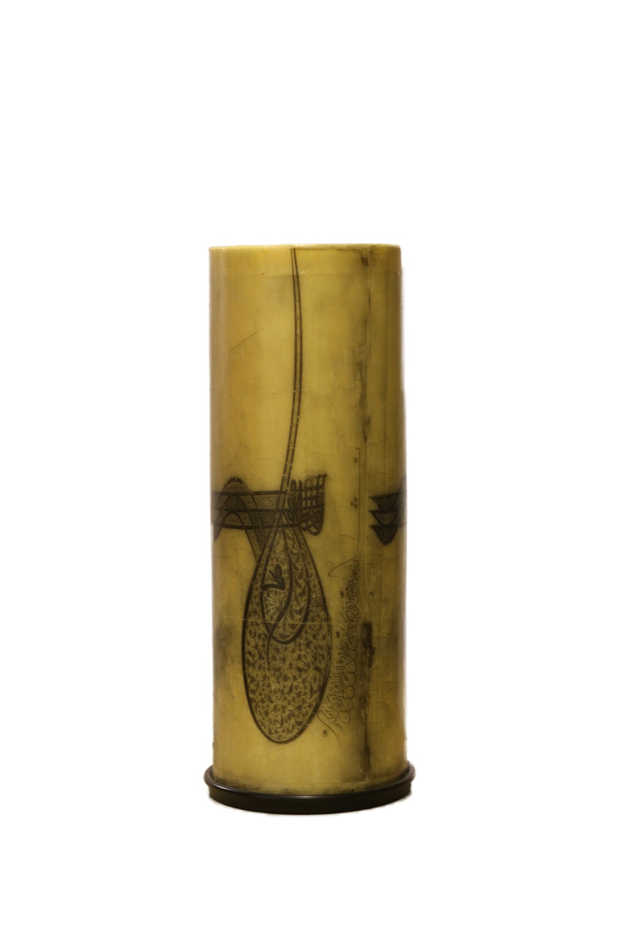RESİMLİ MUM- OSMANLI TUĞRASI- 30X100CM 