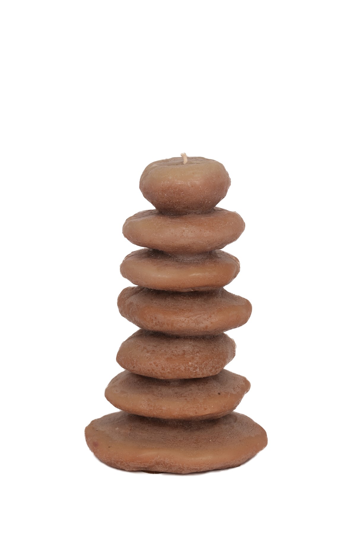 TAŞ MUM- AÇIK VİZON RENK