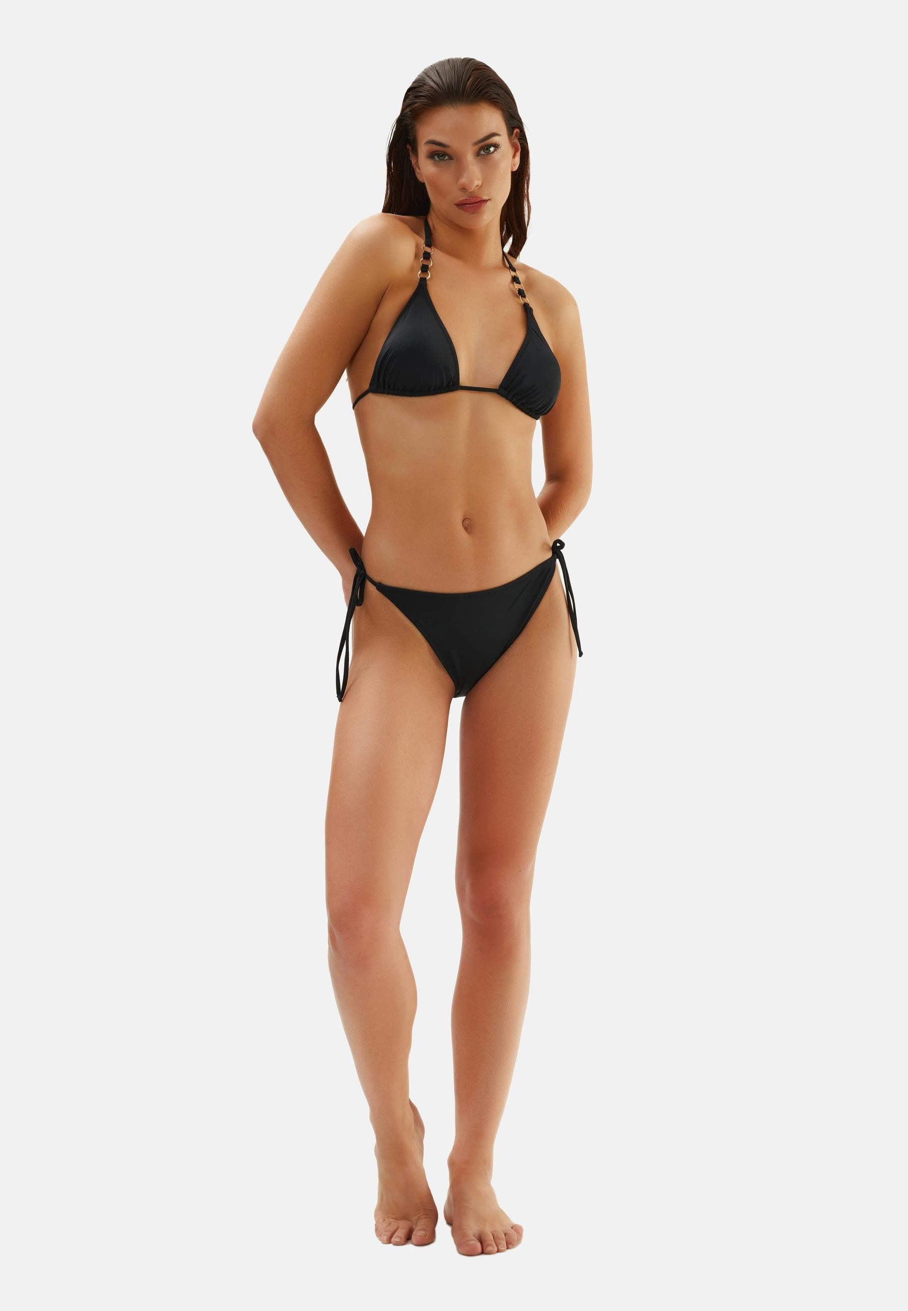 2015Esbk Küçük Üçgen Bikini Tk. Siyah Eskm23Y0043
