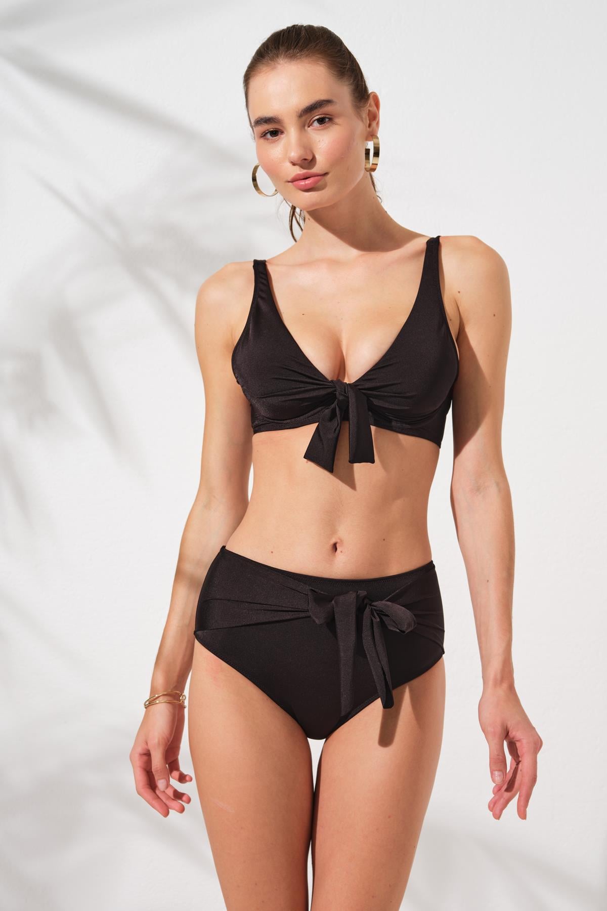 Lolita Balenli Toparlayıcı Bikini Siyah 231232