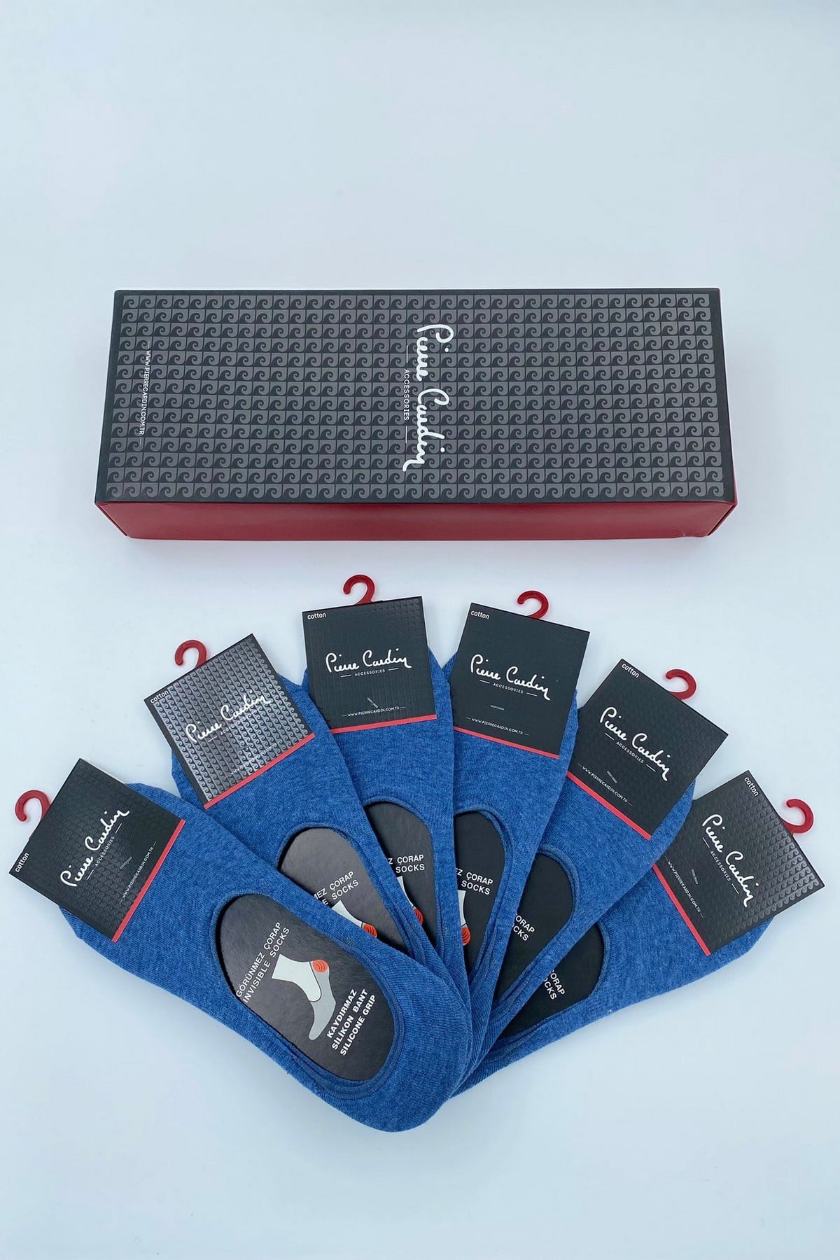 Pierre Cardin 400 Feluka İndigo (40-44) 6'lı Çorap