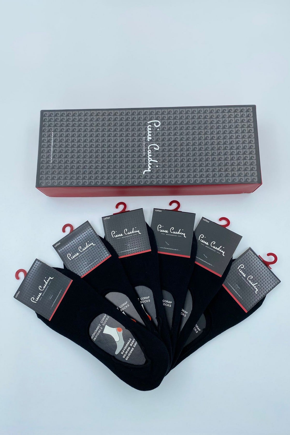 Pierre Cardin 400 Feluka Siyah (40-44) 6'lı Çorap