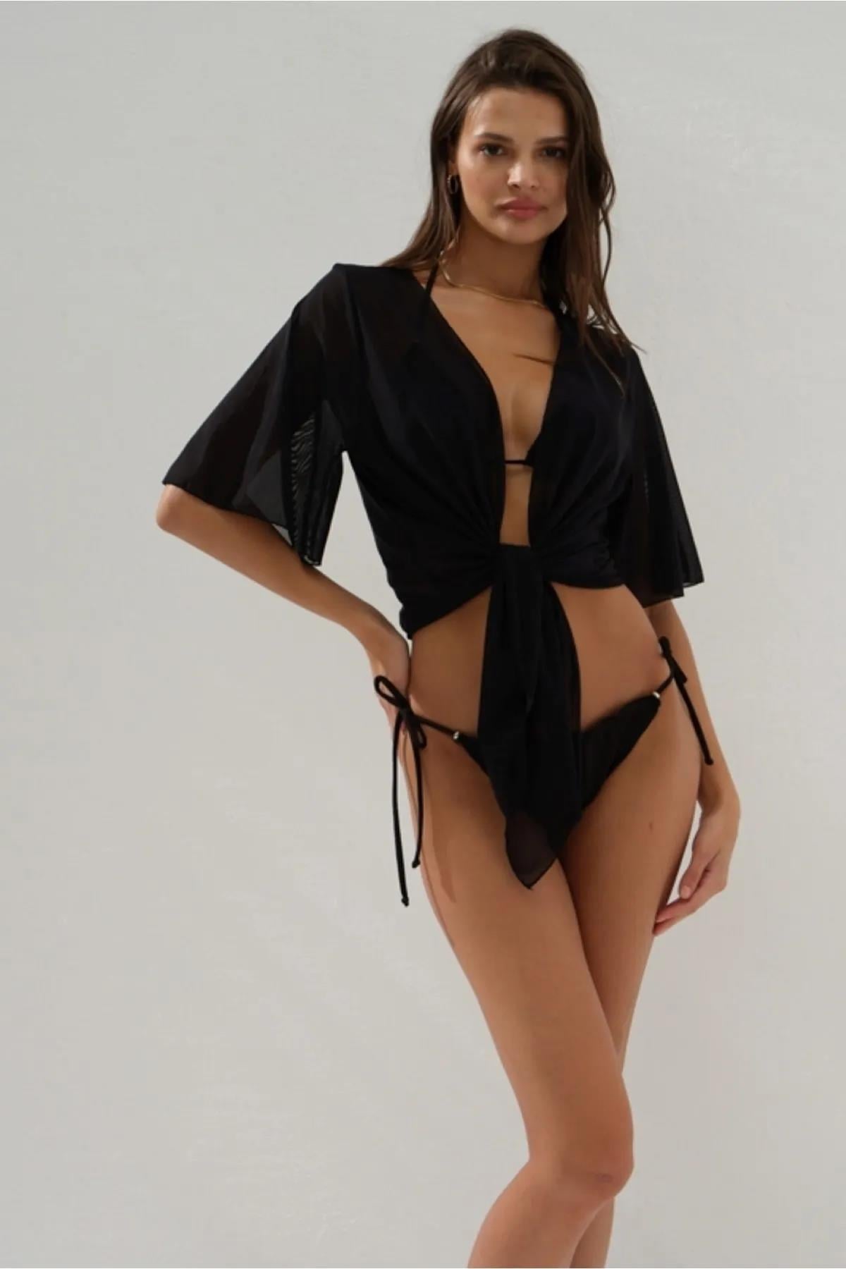 Pierre Cardin Bolero Tek Üst Siyah 231814