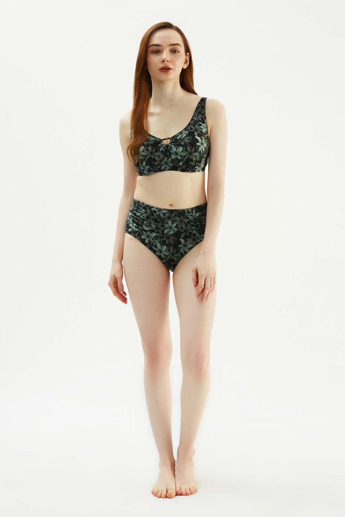 2035Esbk Toparlayıcı Bikini Tk. Yeşil Eskm23Y0081