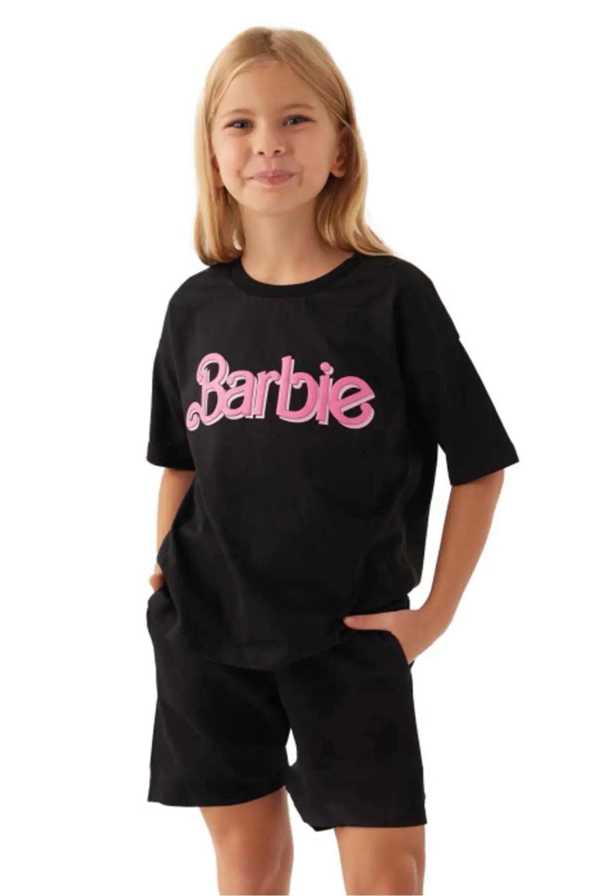 KIZ GARSON T-SHIRT SİYAH