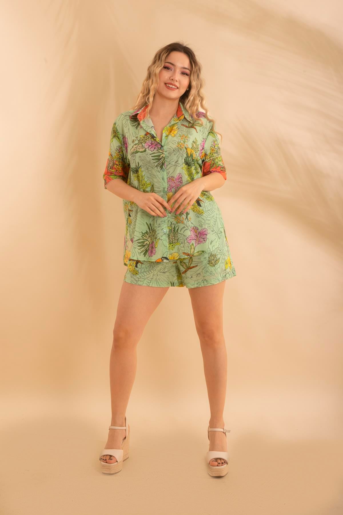Shorts Team Tropical Green BNTS-23008