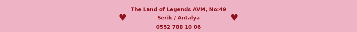 NOK İstanbul Antalya Şubesi - The Land of Legends AVM, No:49 Serik Antalya - 0552 788 10 06