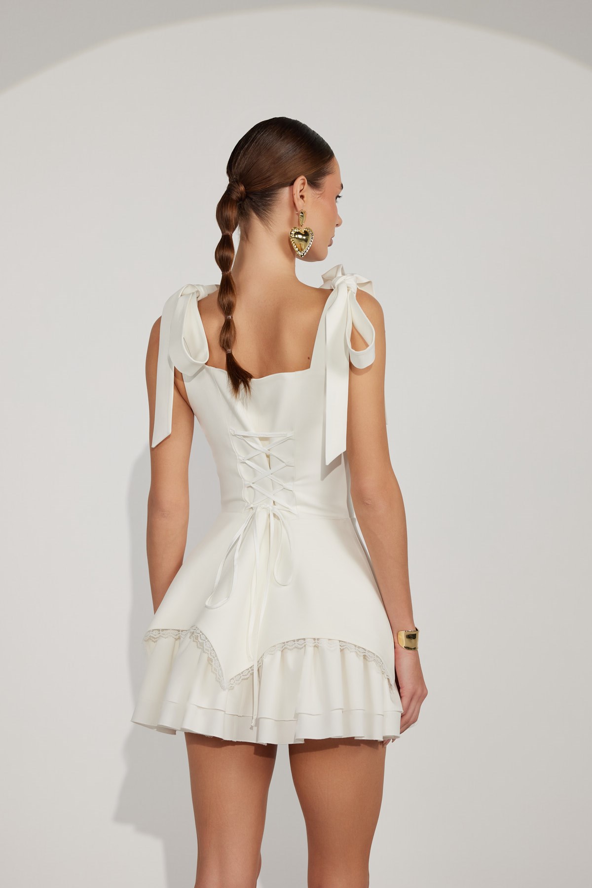 Helsa Mini Dress White