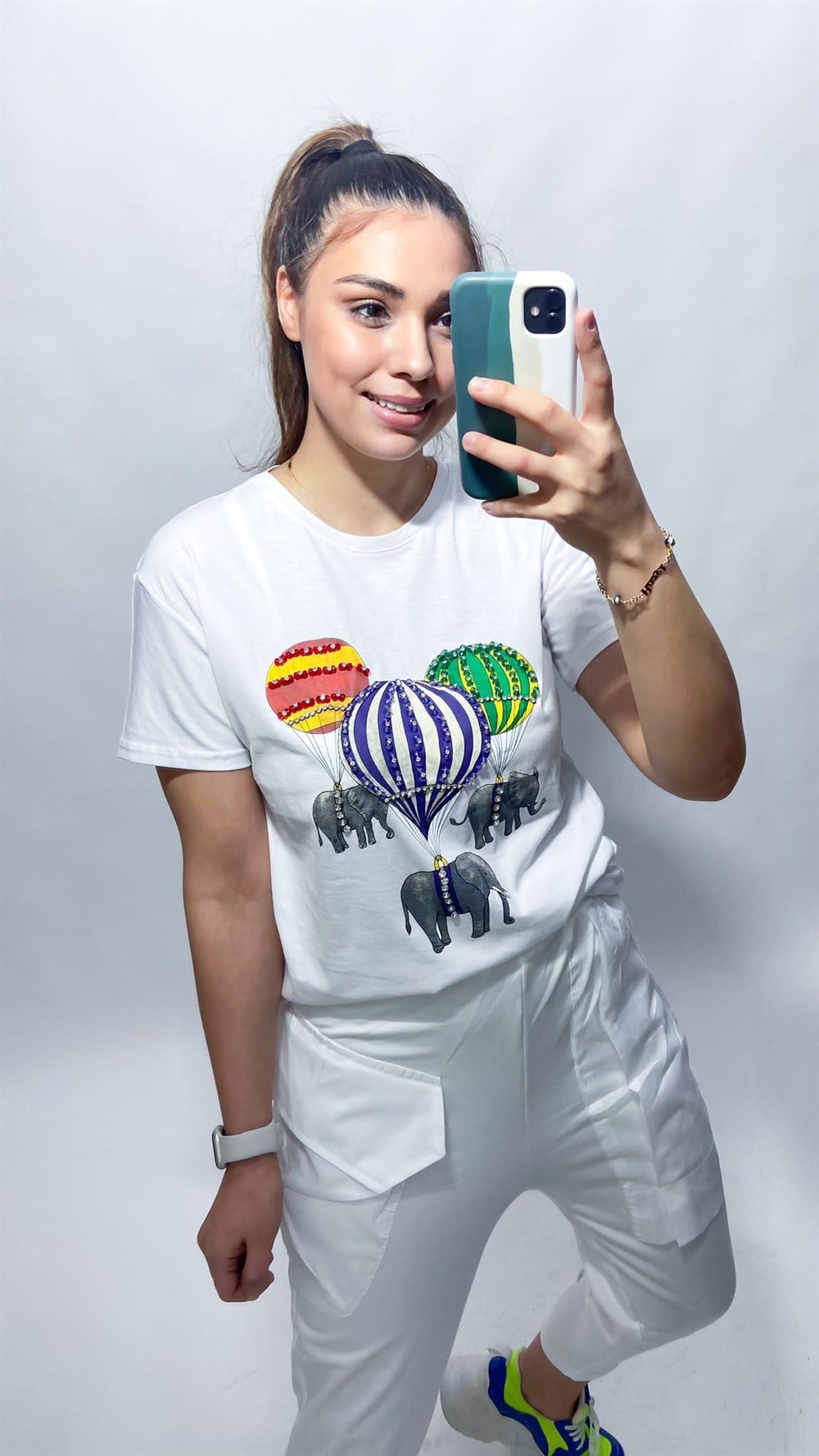 Balonlu T shirt