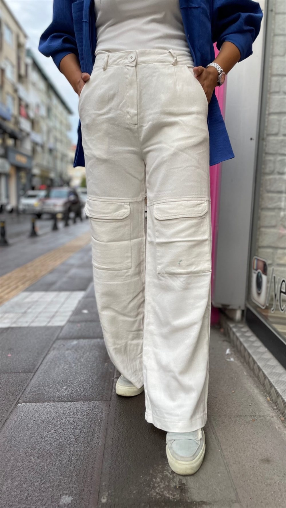 İki Cepli Pantolon 