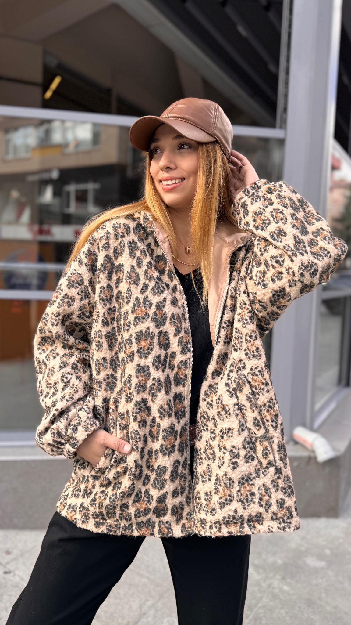 İthal Ceket Leoparlii