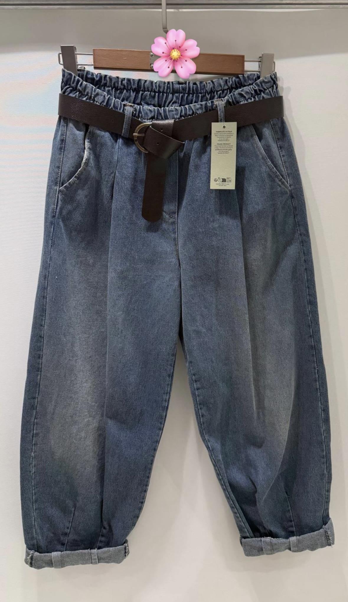 İthal Kot Pantolon Baggy