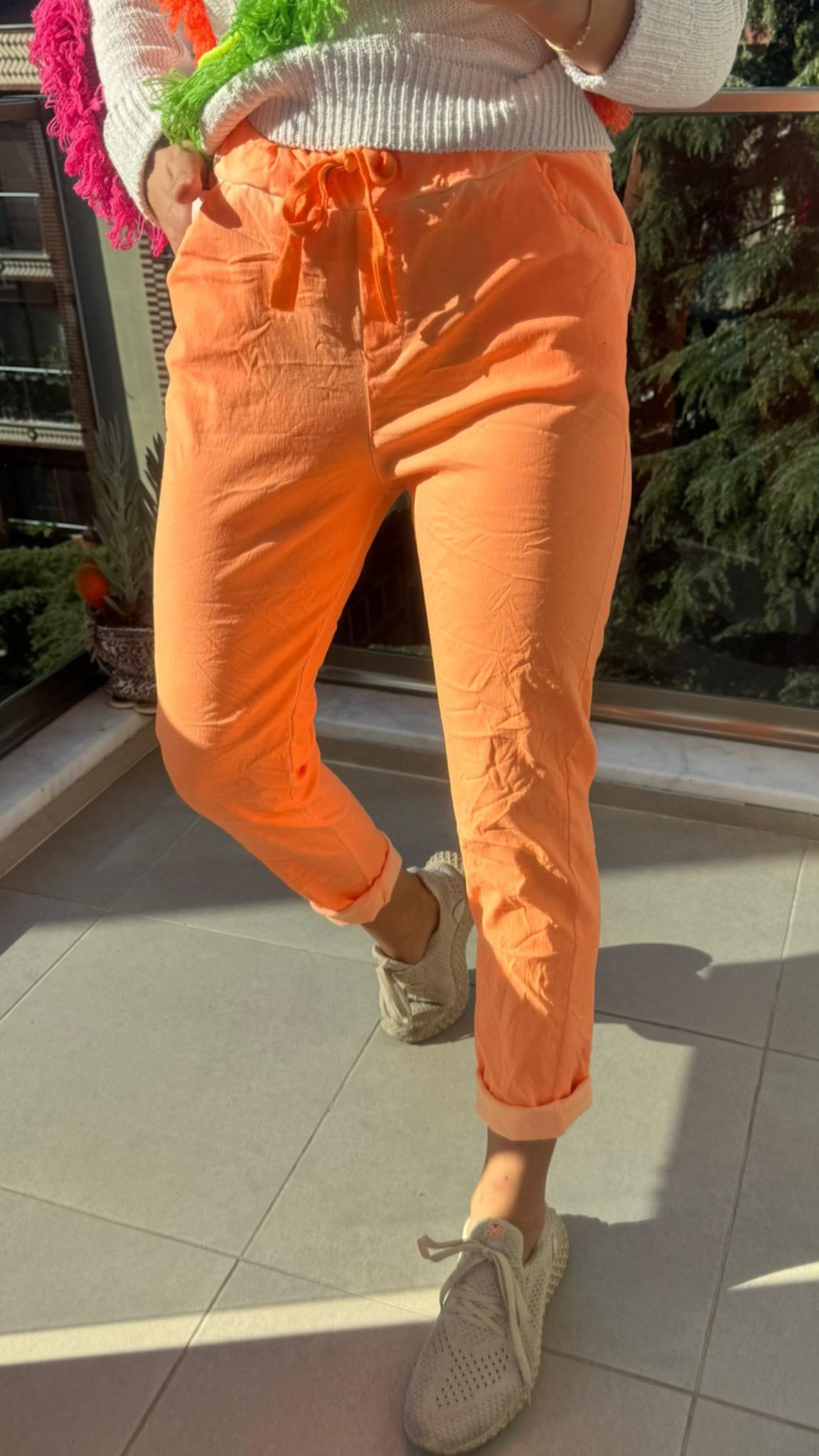 İthal Pantolon Neon
