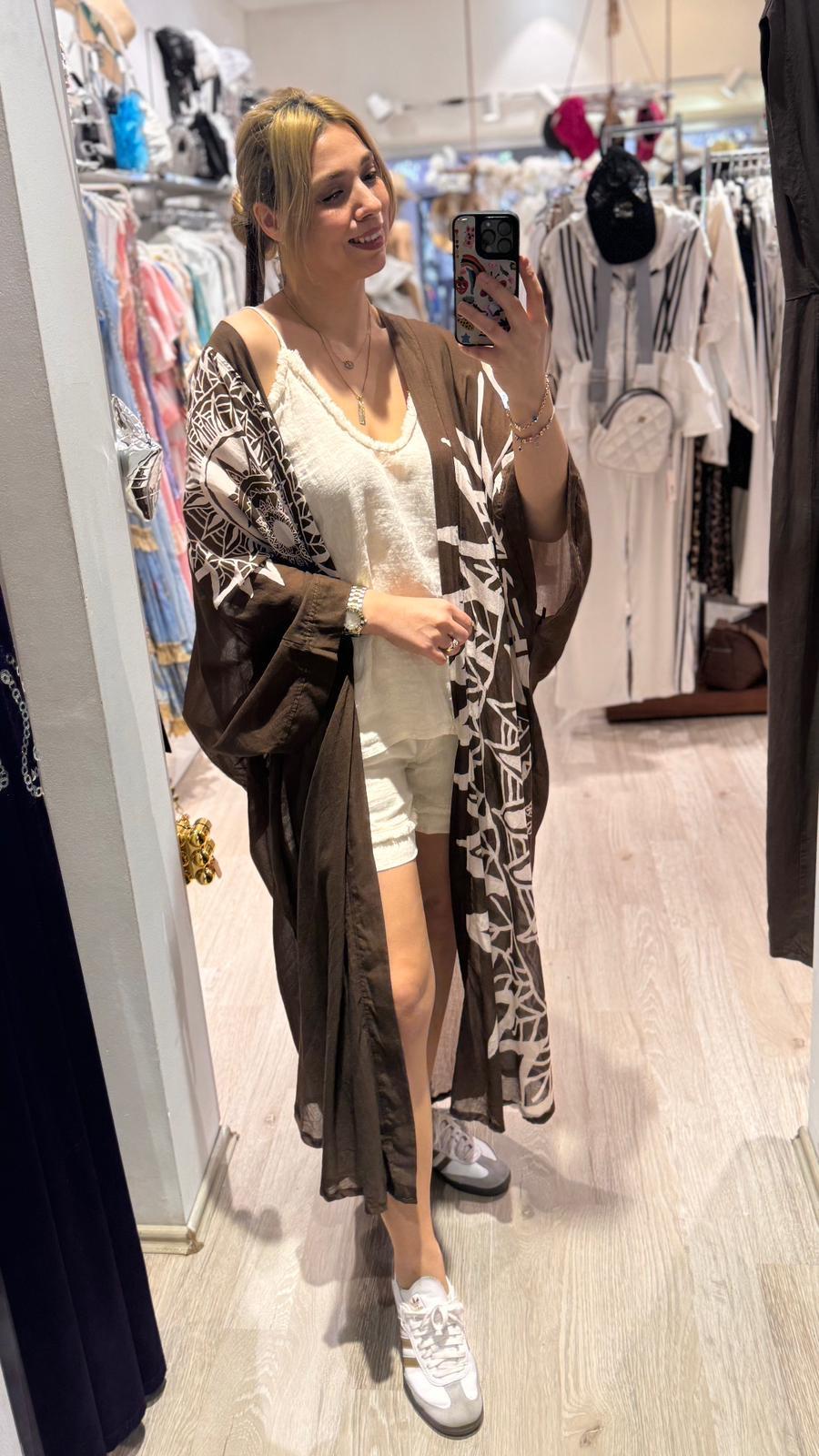 Kimono Arkası Desen 