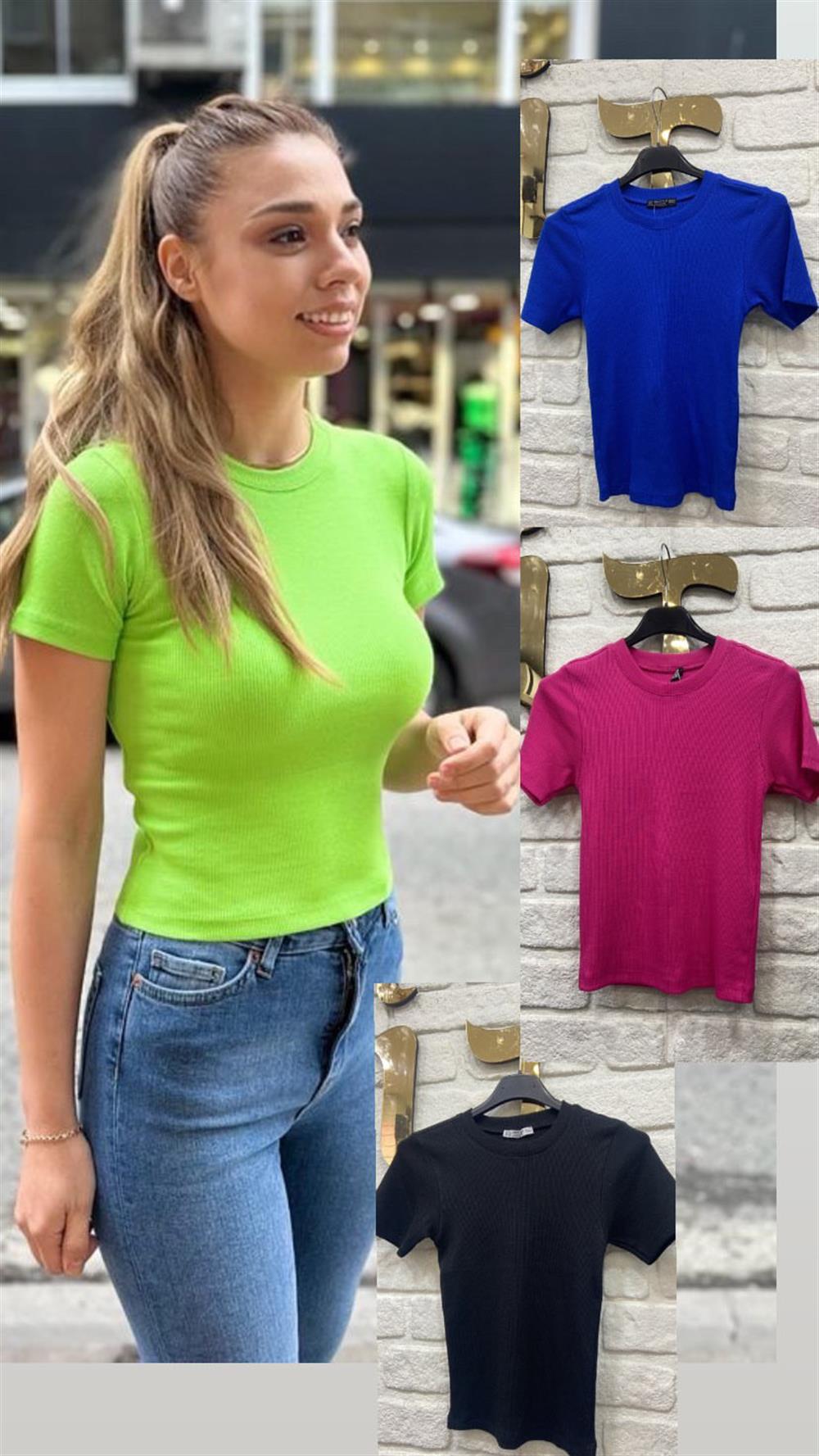 Kısa Kollu Fitilli Bady