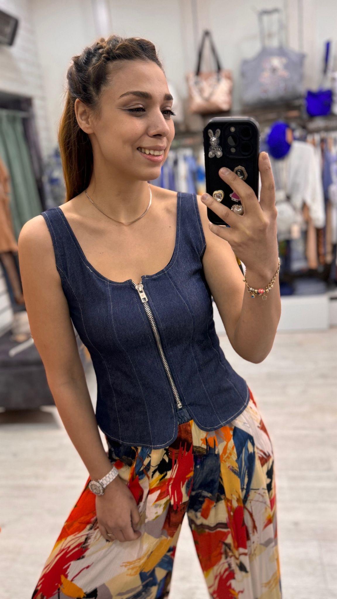 Kot Bluz Fermuarlı 