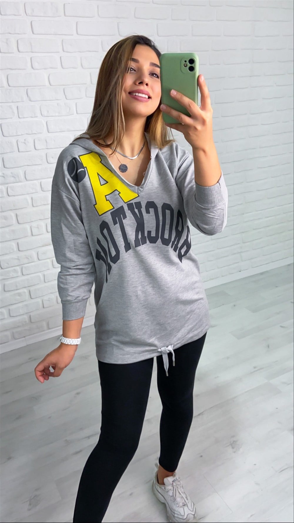 Mek Sweat Kapşonlu